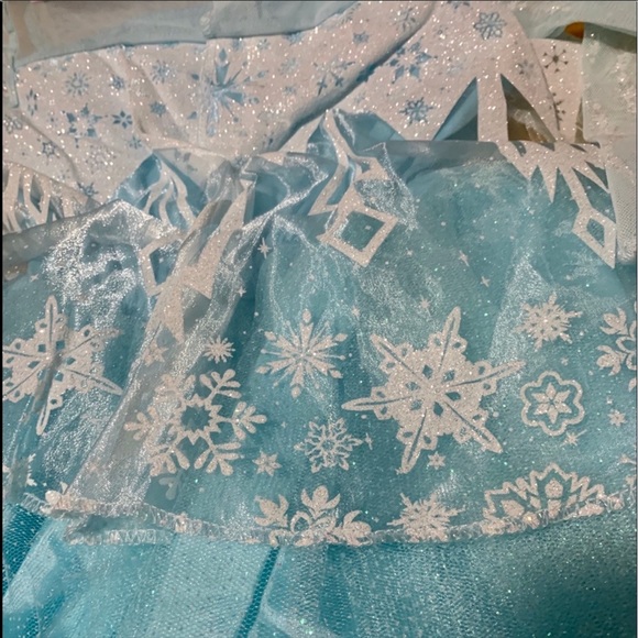 Disney Frozen Princess Elsa Toddler Girls Costume - Picture 5 of 8